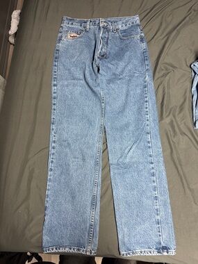 Women's Light Wash Straight-Leg Jeans
